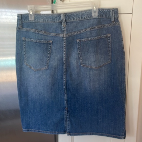 Gap denim jeans skirt size 16 - Picture 2 of 5